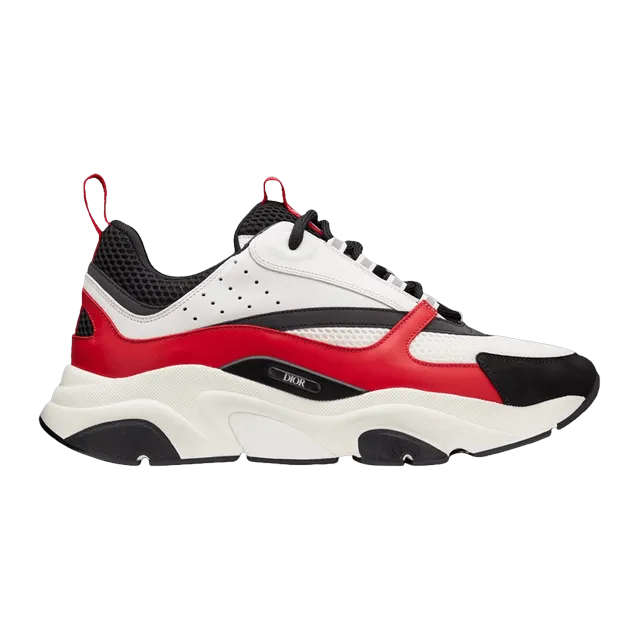 Dior Sneakers B22 White Red — Authentic Shoes & Footwear at CLZTURE