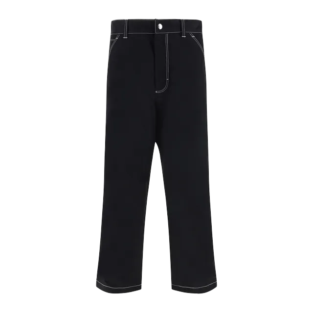 Prada Pants cargo droit Black à poches — Authentic Pants & Trousers at CLZTURE