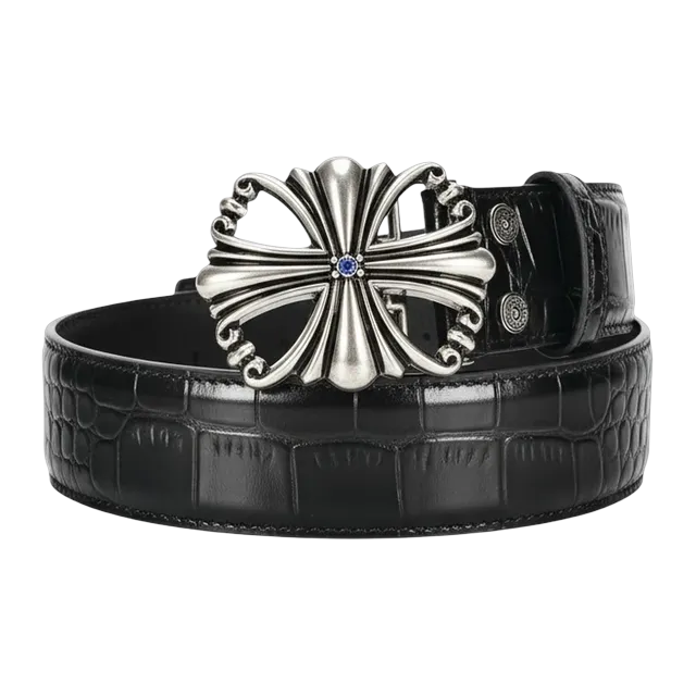 Chrome Hearts Belt Buckle Silver — Authentic Accessories at CLZTURE