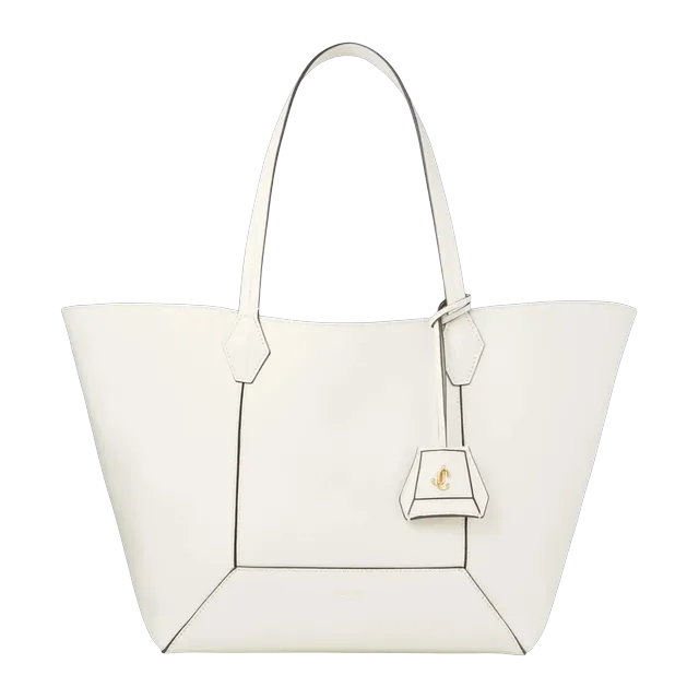 Jimmy Choo Diamond Tote Medium White — Authentic Bags & Luggage at CLZTURE
