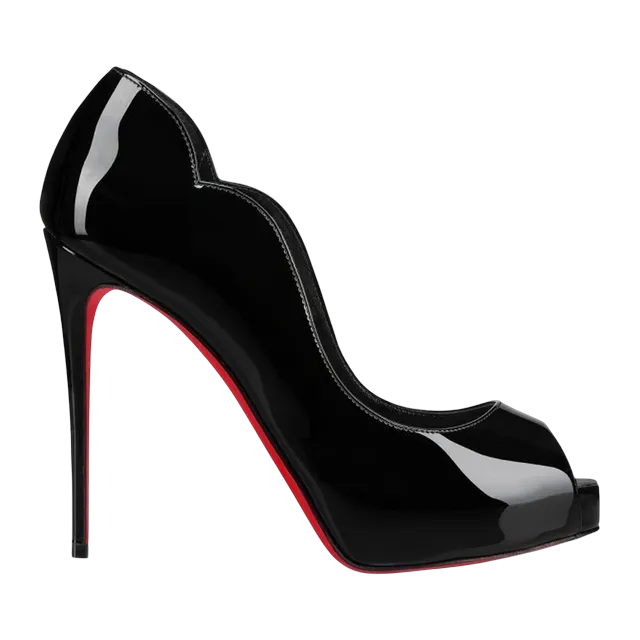 Christian Louboutin Hot Chick Alta 120Mm Black — Authentic Christian Louboutin in stock at CLZTURE