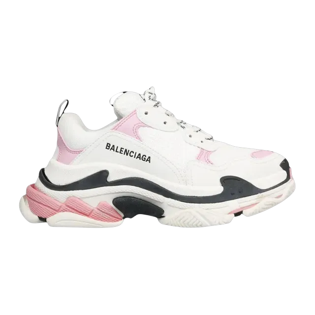 Balenciaga Triple S White Light Pink — Authentic Shoes & Footwear at CLZTURE