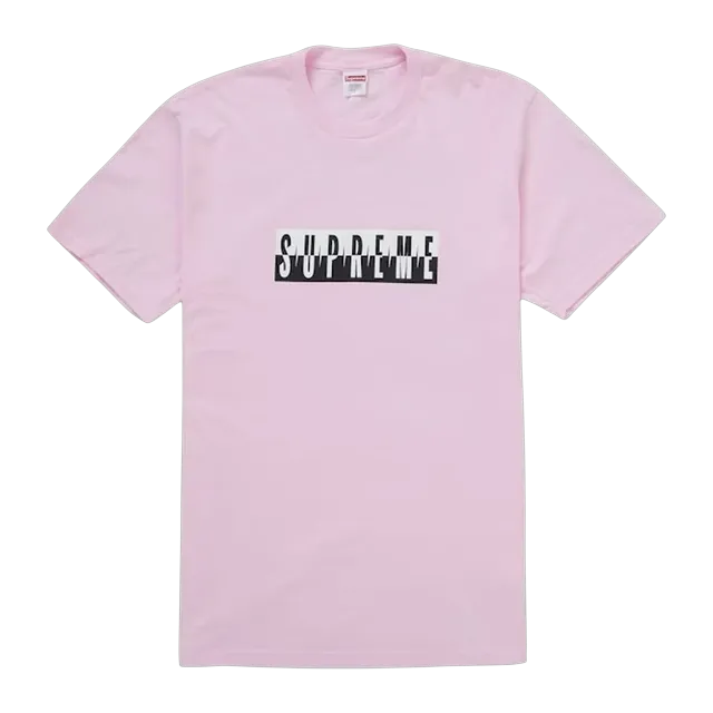 Supreme Split Logo Pink — Authentic Supreme in stock at CLZTURE