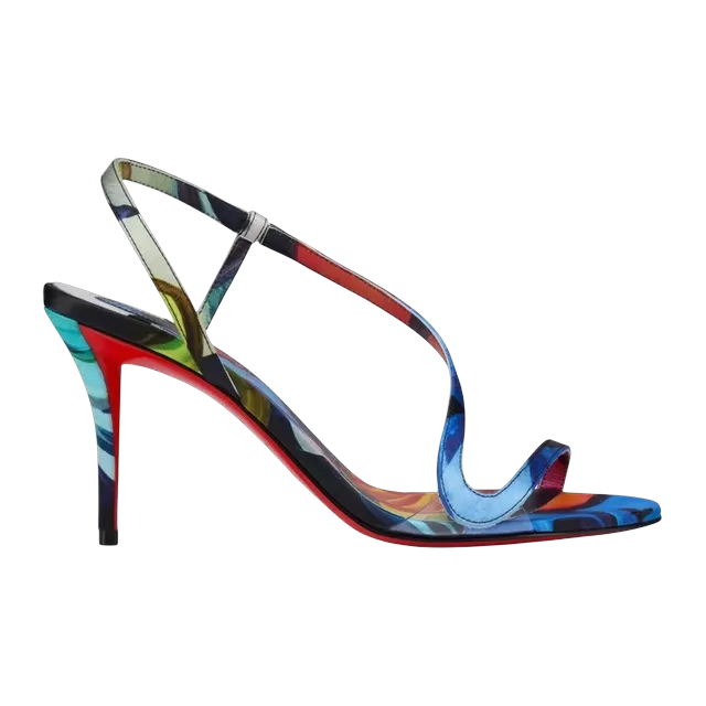 Christian Louboutin Rosa z 80Mm Multi — Authentic Shoes & Footwear at CLZTURE