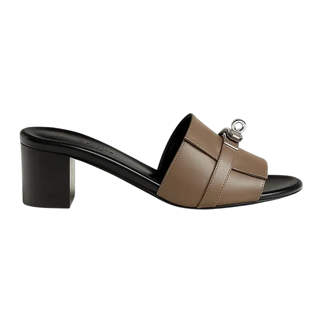 Hermès Gigi 50Mm Brown — Authentic Shoes & Footwear at CLZTURE