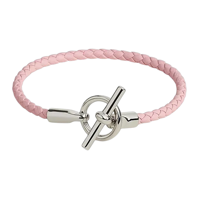 Hermès Bracelet Glénan h Pink — Authentic Jewelry at CLZTURE