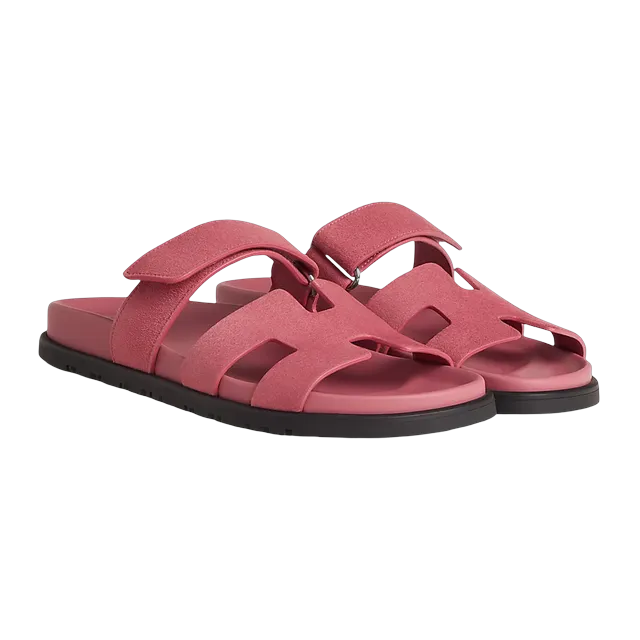 Hermès Sandals Chypre Pink — Authentic Shoes & Footwear at CLZTURE