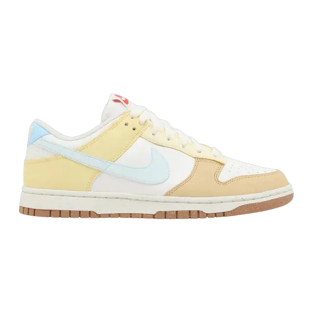 Dunk Low Next Nature Soft Yellow Aquarius Blue — Authentic Shoes & Footwear at CLZTURE