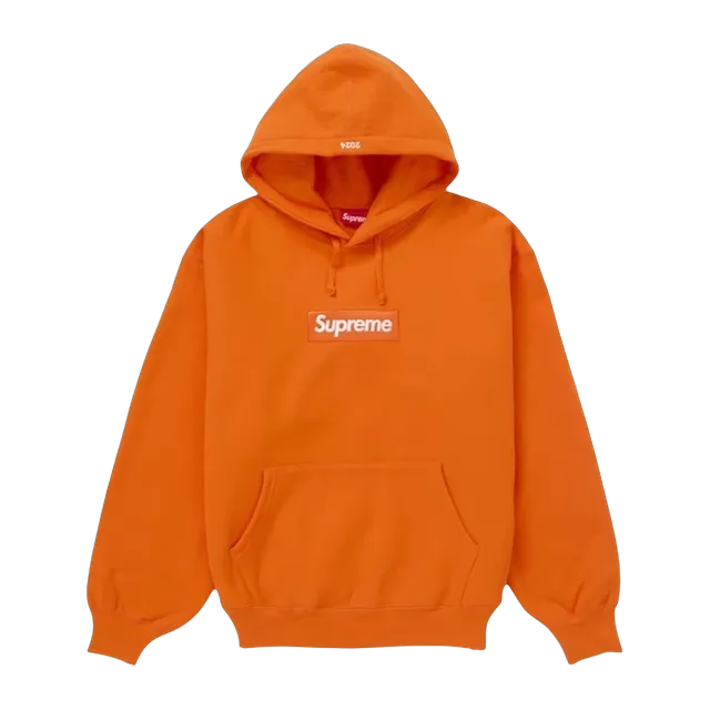 Supreme Box Logo Hooded Orange — Authentic Supreme in stock at CLZTURE