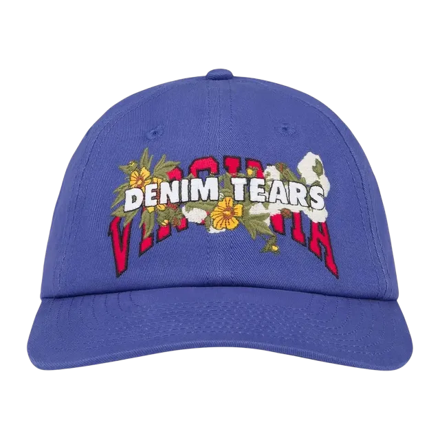 Denim Tears Virginia Cap Navy — Authentic Denim Tears in stock at CLZTURE