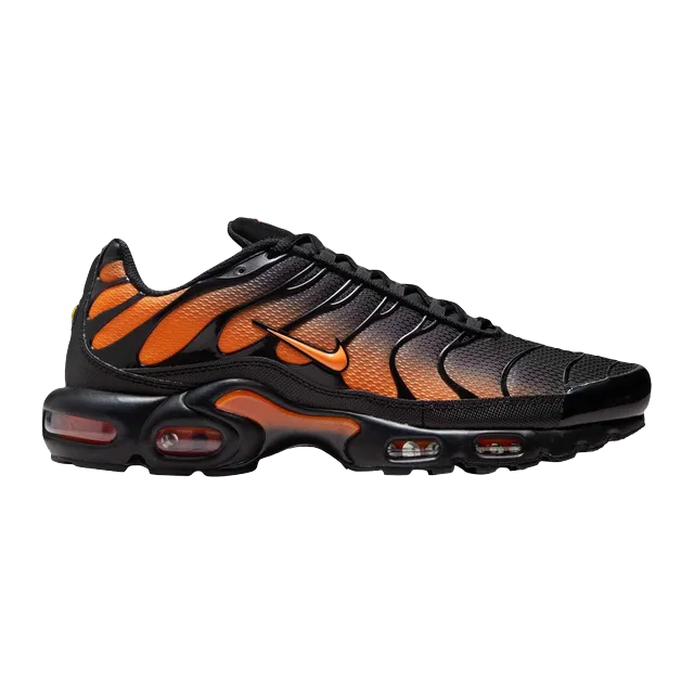 Air Max Plus Tn Black Total Orange — Authentic Shoes & Footwear at CLZTURE
