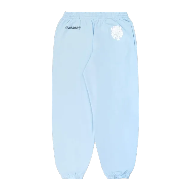 Chrome Hearts Miami Exclusive Dagger Sweatpants Blue — Authentic Chrome Hearts in stock at CLZTURE