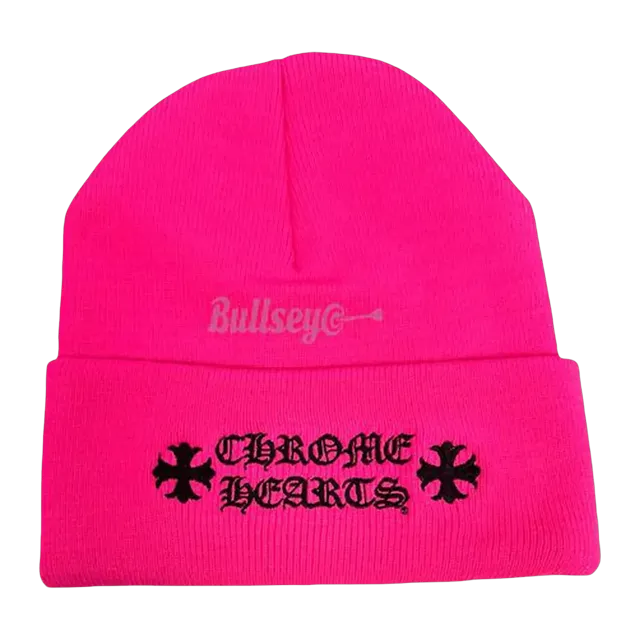 Chrome Hearts Miami Exclusive Beanie Hot Pink — Authentic Chrome Hearts in stock at CLZTURE