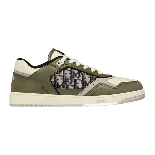 Dior Sneakers B27 Oblique Olive — Authentic Shoes & Footwear at CLZTURE