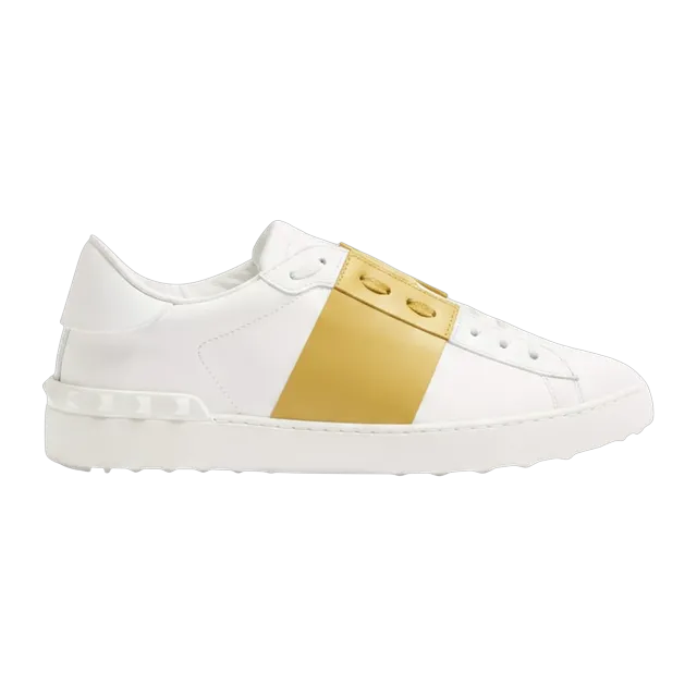 Valentino Sneakers Open White Yellow — Authentic Shoes & Footwear at CLZTURE