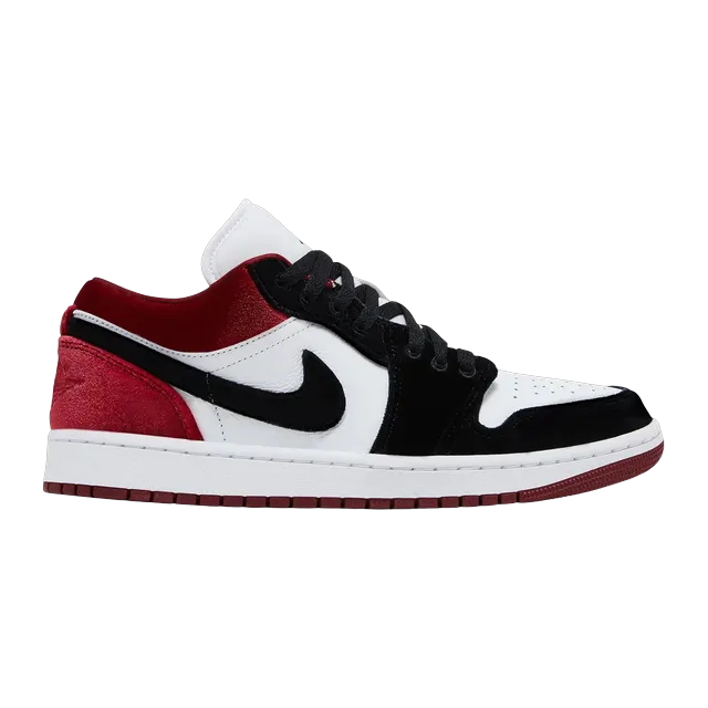 Air Jordan 1 Low Velvet Black Toe — Authentic Shoes & Footwear at CLZTURE