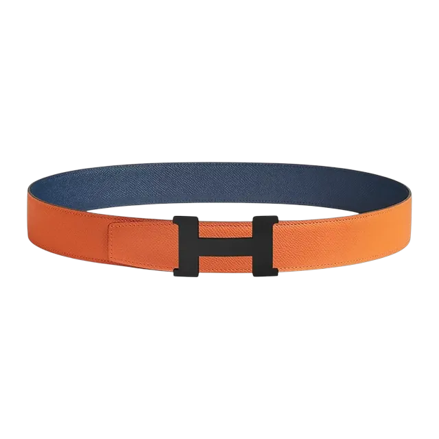 Hermès Boucle Constance 38Mm Orange Blue — Authentic Accessories at CLZTURE