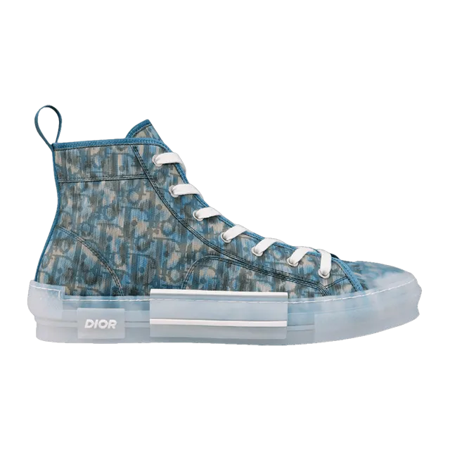 Dior Parley x Sneakers B23 Haute Oblique Blue Ocean — Authentic Shoes & Footwear at CLZTURE