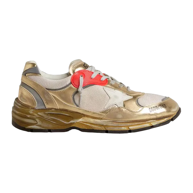 Golden Goose Sneakers Running Dad-Star Brown — Authentic Golden Goose in stock at CLZTURE