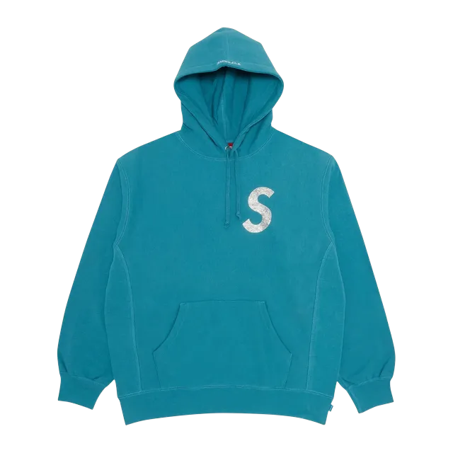 Supreme Swarovski x s Logo Hooded Light Aqua — Authentic Supreme in stock at CLZTURE