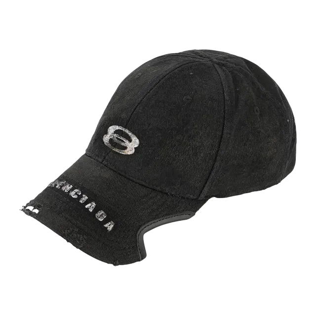 Balenciaga Unity Sports Icon Ball Cap Faded Black/White — Authentic Accessories at CLZTURE
