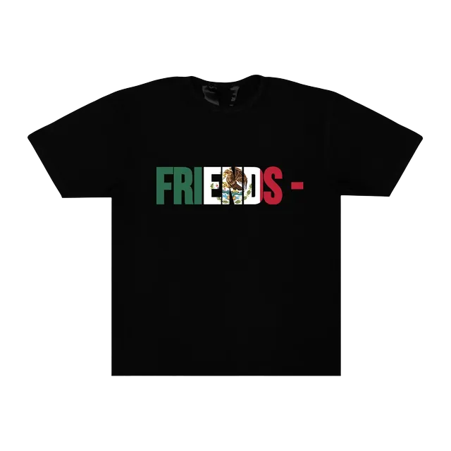 Vlone Friends – Mex T-Shirt Black — Authentic T-Shirts at CLZTURE