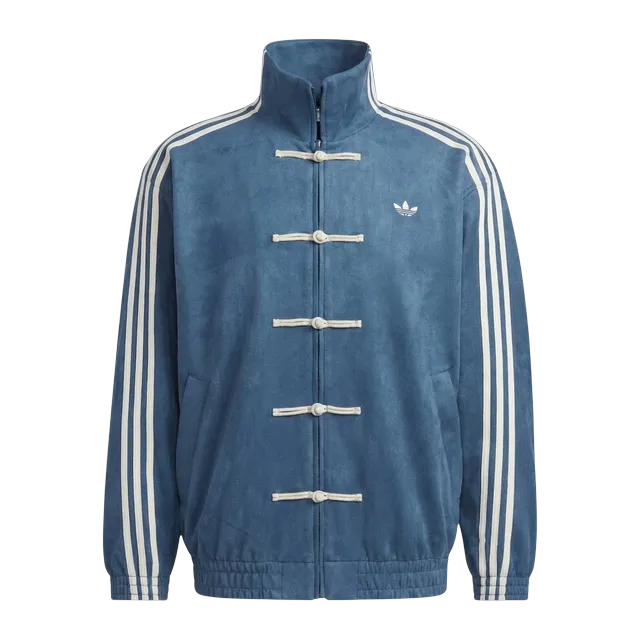 adidas Jacket Ctt Chinese Track Blue — Authentic Jackets & Outerwear at CLZTURE