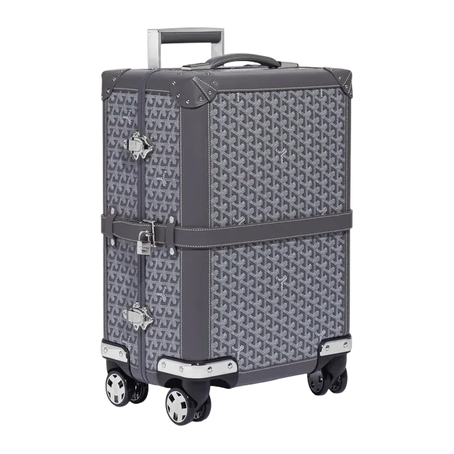 Goyard Bourget Pm Trolley Case Grey — Authentic Bags & Luggage at CLZTURE