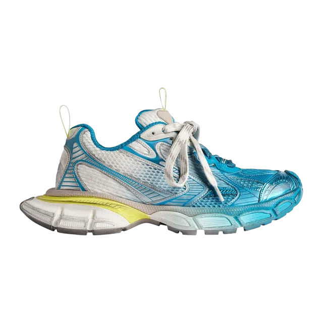 Balenciaga 3XL Blue Yellow — Authentic Shoes & Footwear at CLZTURE