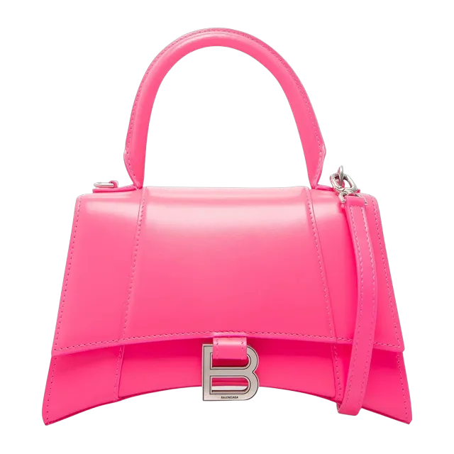 Balenciaga Hourglass Top Xs 19Cm Fluo Pink — Authentic Bags & Luggage at CLZTURE
