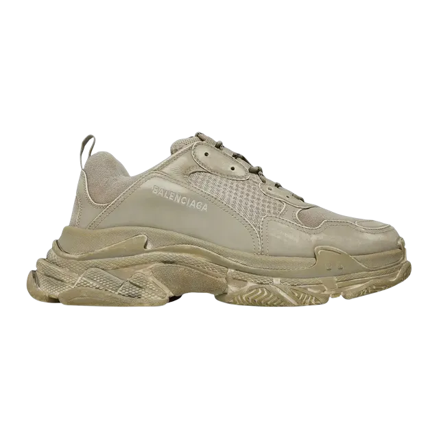Balenciaga Triple S Light Beige Faded — Authentic Shoes & Footwear at CLZTURE