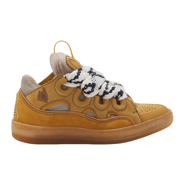 Lanvin Sneakers Curb Brown — Authentic Shoes & Footwear at CLZTURE