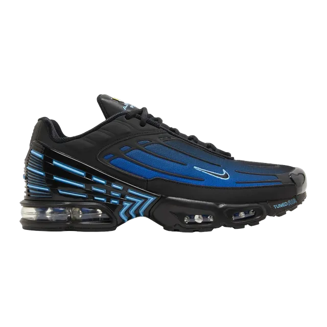Air Max Plus 3 Black Racer Blue Gradient — Authentic Shoes & Footwear at CLZTURE