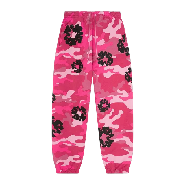 Denim Tears Wreath Sweatpant Pink Camo — Authentic Denim Tears in stock at CLZTURE
