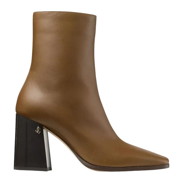 Jimmy Choo Bryelle 85Mm Brown — Authentic Boots at CLZTURE