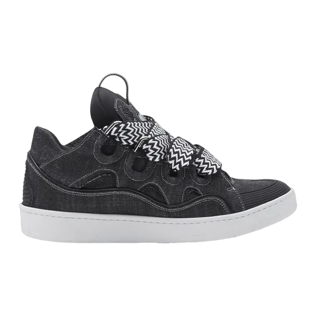 Lanvin Sneakers Curb Black — Authentic Shoes & Footwear at CLZTURE
