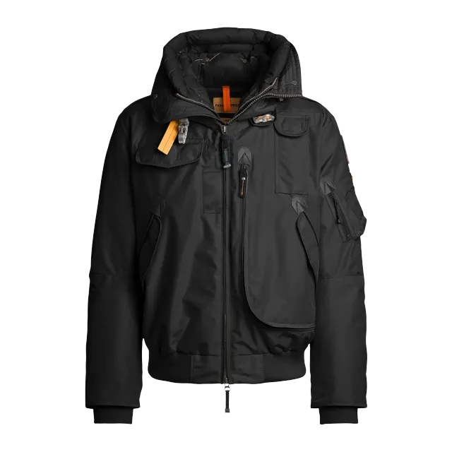 Parajumpers Gobi Bomber à Capuche Black — Authentic Jackets & Outerwear at CLZTURE