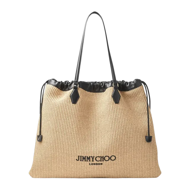 Jimmy Choo Drawstring Tote Large Brown — Authentic Bags & Luggage at CLZTURE