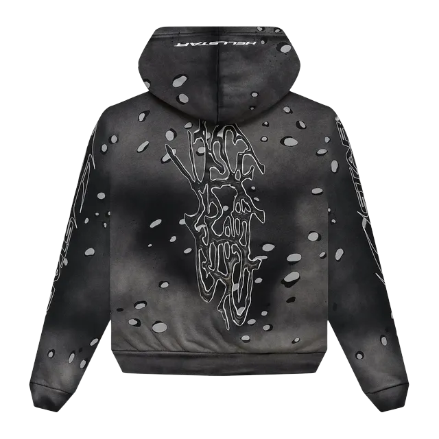Hellstar No Guts No Glory! Hoodie Black — Authentic Hoodies & Sweats at CLZTURE