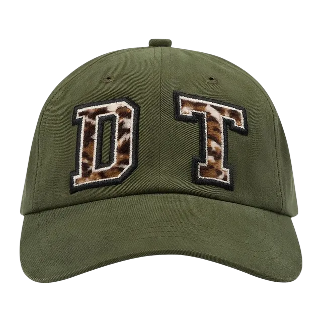 Denim Tears Panther Print Fur Cap Olive — Authentic Accessories at CLZTURE