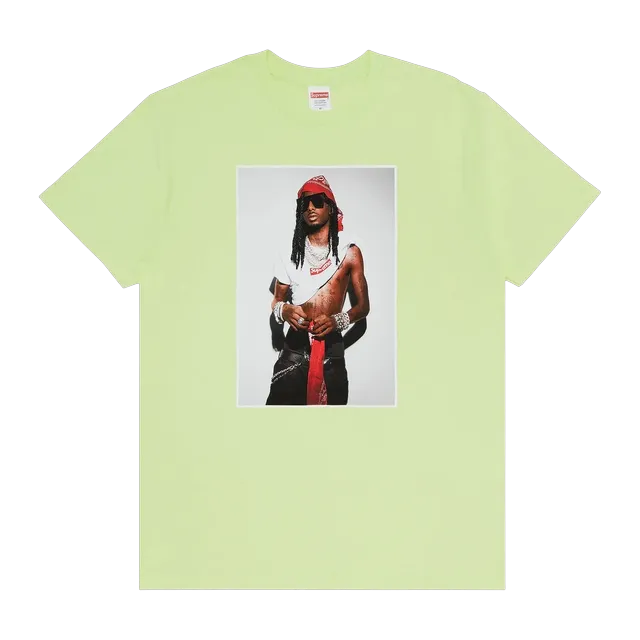 Supreme Playboi Carti T-Shirt Pale Green — Authentic Supreme in stock at CLZTURE