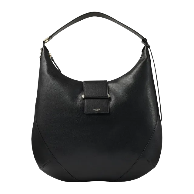 Jimmy Choo Bar Hobo Medium Black — Authentic at CLZTURE