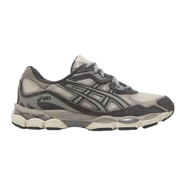 Asics Gel-Nyc Oatmeal Obsidian Grey — Authentic Asics at CLZTURE