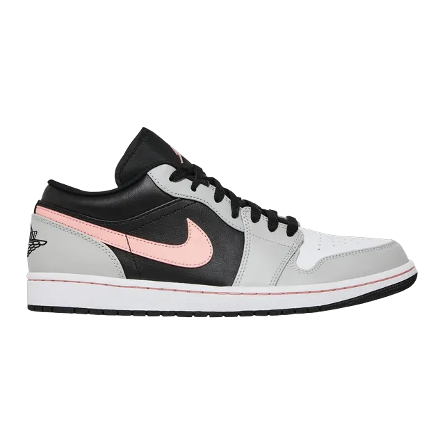 Air Jordan 1 Low Grey Fog Bleached Coral — Authentic Shoes & Footwear at CLZTURE