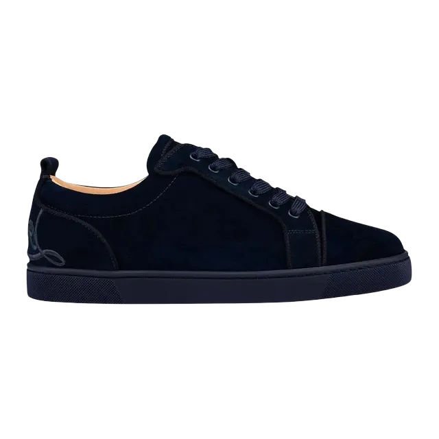 Christian Louboutin Fun Louis Junior Navy — Authentic Shoes & Footwear at CLZTURE