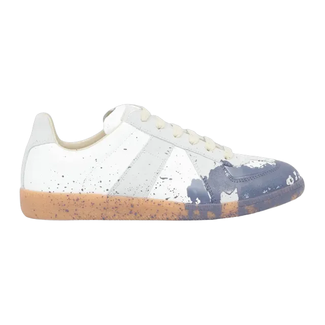 Maison Margiela Sneakers Replica Paint White — Authentic Shoes & Footwear at CLZTURE