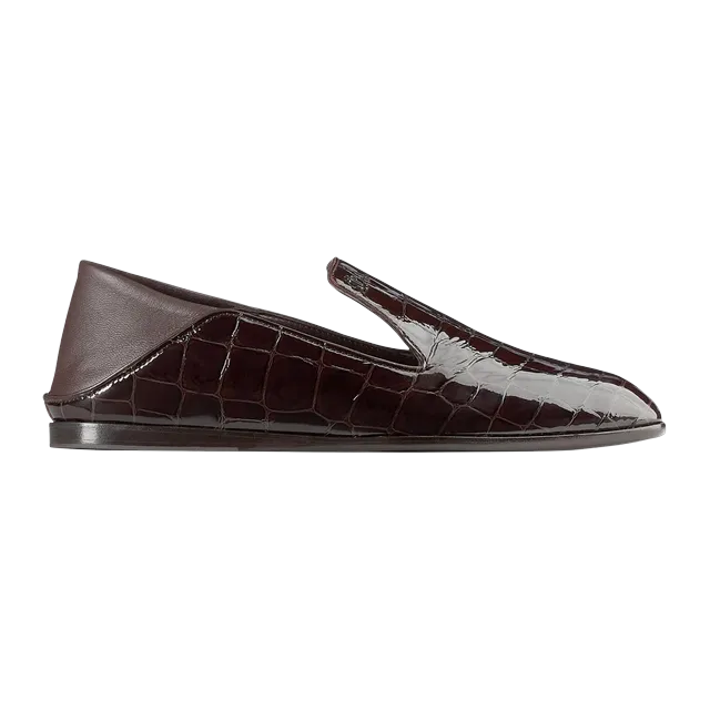 Jimmy Choo Eliot Slipper Brown — Authentic Shoes & Footwear at CLZTURE