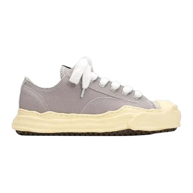 Mihara Yasuhiro Hank Vintage Sole Canvas Low Grey — Authentic Shoes & Footwear at CLZTURE