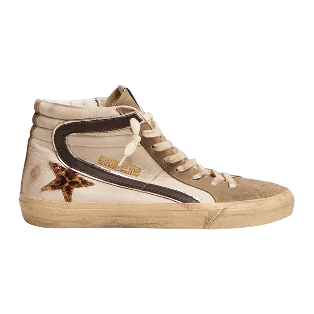 Golden Goose Sneakers Slide Brown — Authentic Shoes & Footwear at CLZTURE