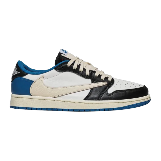 Air Jordan Fragment Design X Travis Scott X Jordan 1 Retro Low — Authentic Jordan at CLZTURE